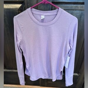 Balance Collection Lavender Long Sleeve Top